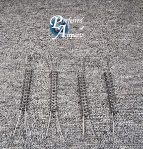 Lot of 4 New Surplus Piper Aircraft Antenna Tension Springs, p/n 487-388